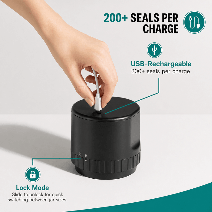 SealSmart™ Mason Vacuum Sealer Kit