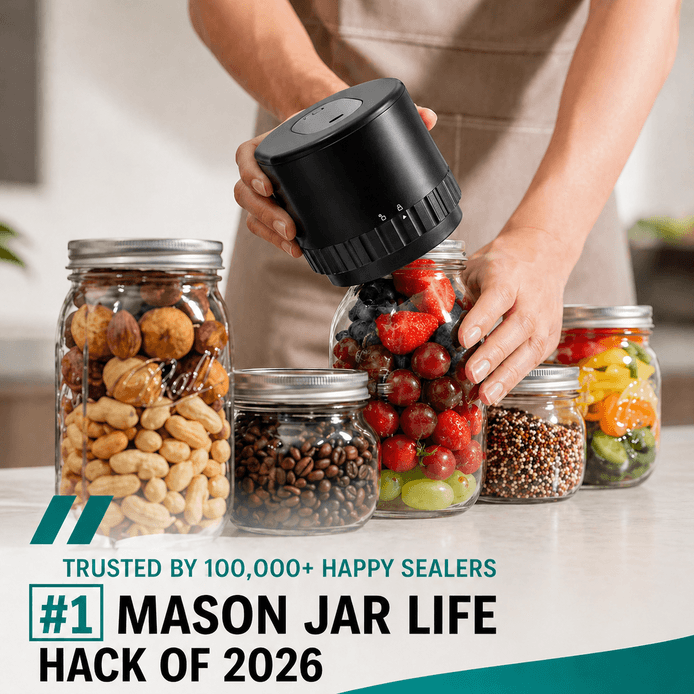 SealSmart™ Mason Vacuum Sealer Kit